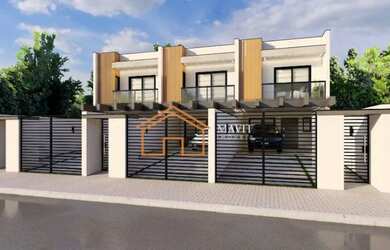 Imagem: A casa possui 3 Dormitórios, 4 Banheiros, 2 Vagas na garagem