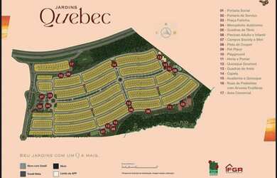 Imagem: O terreno possui 257m² de Área e está localizado em Setor