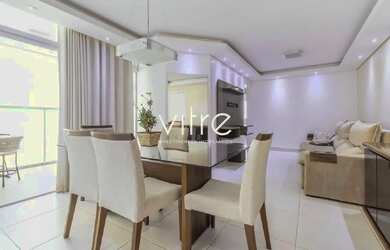 Imagem: O apartamento possui 3 Dormitórios, 2 Banheiros, 2 Vagas na