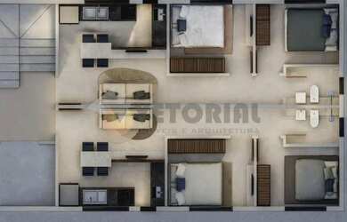 Imagem 2: Apartamento com 2 dormitórios à venda, 45 m² por R$ 269.999,00 - Massaguaçu...