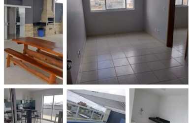 Imagem: O apartamento possui 1 Dormitório, 1 Banheiro, 2 Vagas na garagem