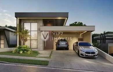 Imagem: A casa em condomínio possui 3 Dormitórios, 3 Banheiros, 4