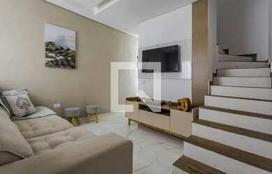 Imagem: A casa em condomínio possui 2 Dormitórios, 2 Banheiros, 1