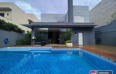 Imagem: A casa em condomínio possui 4 Dormitórios, 5 Banheiros, 4