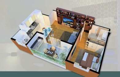 Imagem 4: Apartamento com 1 dormitório à venda, 48 m² por R$ 398.705,00 - Jardim Aquarius - São José