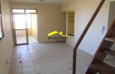 Imagem: O apartamento na cobertura possui 2 Dormitórios, 2 Banheiros