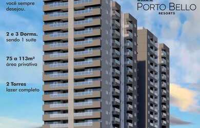 Imagem: O apartamento possui 2 Dormitórios, 2 Banheiros, 1 Vaga na