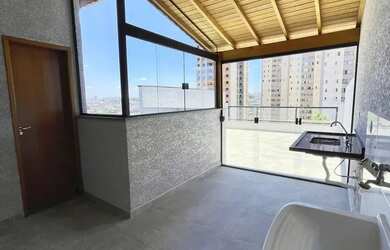 Imagem: O apartamento na cobertura possui 2 Dormitórios, 3 Banheiros