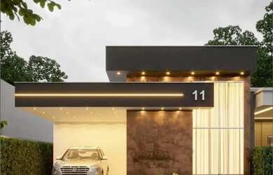 Imagem: A casa em condomínio possui 3 Dormitórios, 4 Banheiros, 2