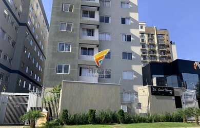 Imagem: O apartamento possui 1 Dormitório, 1 Banheiro, 1 Vaga na garagem