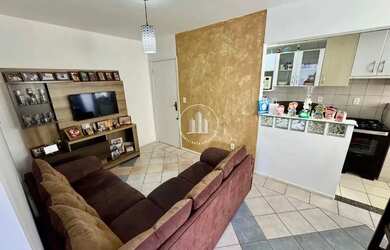 Imagem: O apartamento possui 2 Dormitórios, 1 Banheiro e 48m² de Área