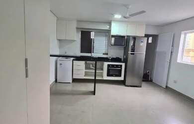 Imagem: O apartamento possui 1 Dormitório, 1 Banheiro, 28m² de Área