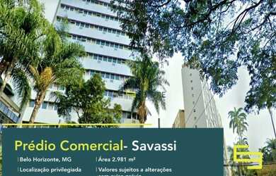 Imagem: O depósito possui 2981m² de Área e está localizado em Savassi