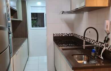 Imagem: O apartamento possui 3 Dormitórios, 2 Banheiros, 2 Vagas na