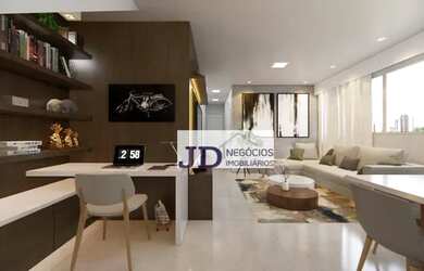 Imagem: O apartamento possui 4 Dormitórios, 4 Banheiros, 2 Vagas na