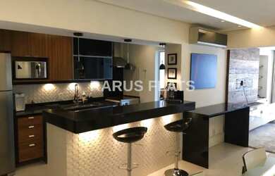 Imagem: O studio possui 2 Dormitórios, 3 Banheiros, 2 Vagas na garagem