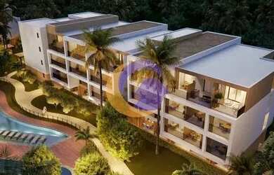 Imagem: O apartamento possui 1 Dormitório, 1 Banheiro e 32m² de Área