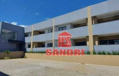 Imagem: O apartamento possui 1 Dormitório, 1 Banheiro, 1 Vaga na garagem