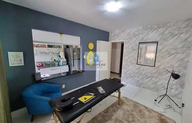 Imagem: O apartamento possui 1 Dormitório, 1 Banheiro, 1 Vaga na garagem