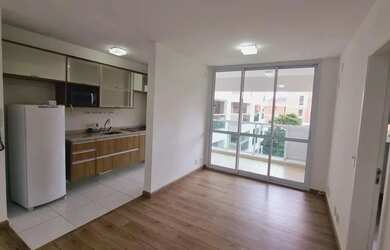 Imagem: O apartamento possui 1 Dormitório, 1 Banheiro, 2 Vagas na garagem