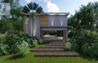 Imagem: A casa em condomínio possui 5 Dormitórios, 5 Banheiros, 2