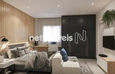 Imagem: O studio possui 1 Dormitório, 1 Banheiro, 23m² de Área e