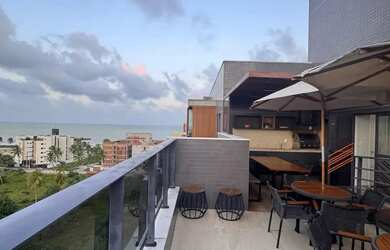 Imagem: O apartamento possui 1 Dormitório, 2 Banheiros, 1 Vaga na garagem