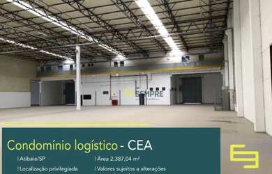 Imagem: O depósito possui 2387m² de Área e está localizado em Ponte