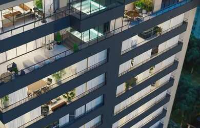 Imagem 3: Apartamento 260m² no Setor Marista Piscina adulto com borda infinita...