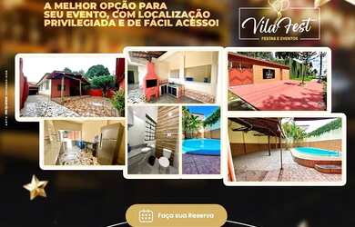 Imagem: A casa possui 1 Dormitório, 3 Banheiros e está localizado