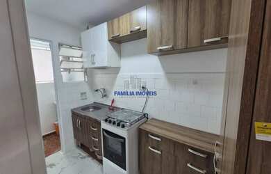 Imagem 13: Alugar apartamento 1 quarto semi mobiliado no Gonzaga em Santos