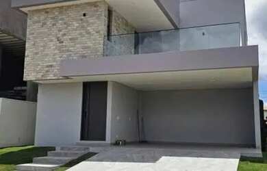 Imagem: A casa em condomínio possui 4 Dormitórios, 5 Banheiros, 2