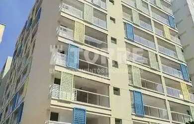 Imagem: O apartamento possui 1 Dormitório, 1 Banheiro, 1 Vaga na garagem