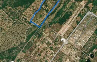 Imagem: O terreno possui 200.000m² de Área e está localizado em