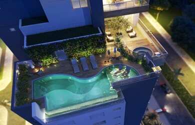 Imagem: O apartamento possui 3 Dormitórios, 4 Banheiros, 3 Vagas na