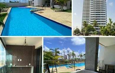 Imagem: O apartamento possui 4 Dormitórios, 4 Banheiros, 3 Vagas na