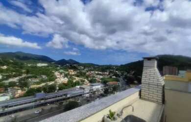 Imagem: O apartamento na cobertura possui 2 Dormitórios, 2 Banheiros