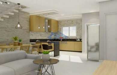 Imagem: A casa em condomínio possui 3 Dormitórios, 2 Banheiros, 150m²