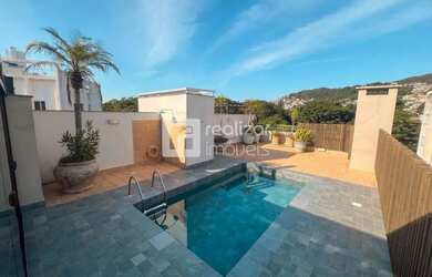 Imagem: O apartamento na cobertura possui 4 Dormitórios, 5 Banheiros