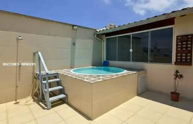 Imagem: O apartamento na cobertura possui 4 Dormitórios, 2 Banheiros