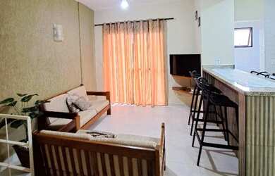 Imagem: O apartamento possui 2 Dormitórios, Acomodam 6 pessoas, 2 Vagas