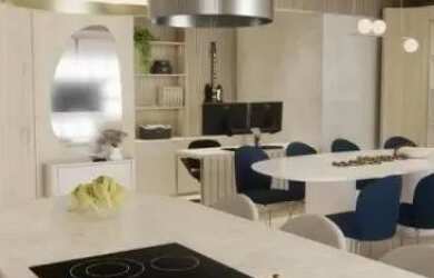 Imagem: O apartamento possui 2 Dormitórios, 3 Banheiros, 2 Vagas na