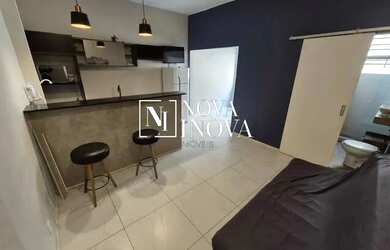 Imagem: O apartamento possui 1 Dormitório, 1 Banheiro, 32m² de Área