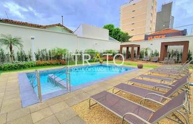 Imagem: O apartamento possui 1 Dormitório, 1 Banheiro, 1 Vaga na garagem