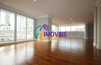 Imagem: O apartamento na cobertura possui 4 Dormitórios, 5 Banheiros