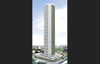 Imagem: O apartamento possui 4 Dormitórios, 3 Banheiros, 2 Vagas na