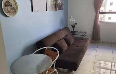 Imagem: O apartamento possui 1 Dormitório, 1 Banheiro, 1 Vaga na garagem