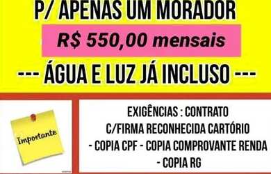 Imagem 8: Kitnet individual água luz incluídos