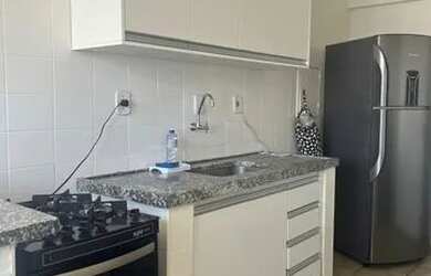 Imagem: O apartamento possui 1 Dormitório, 1 Banheiro, 45m² de Área