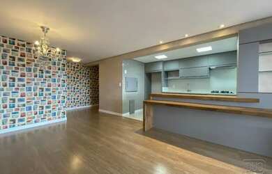 Imagem: O apartamento possui 2 Dormitórios, 2 Banheiros, 2 Vagas na